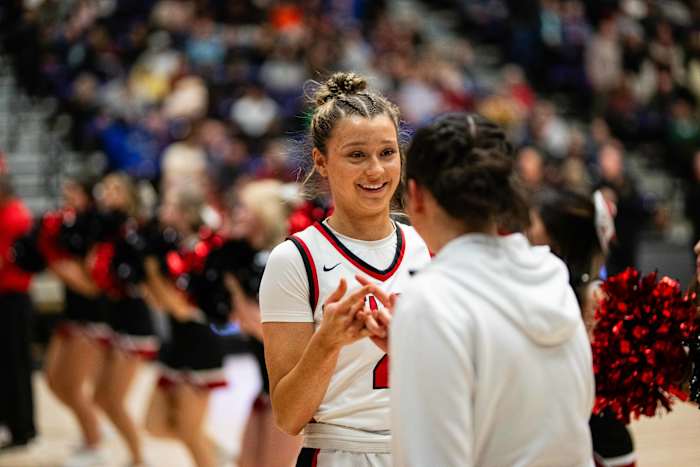 Clackamas Jesuit 6A Oregon girls basketball quarterfinal 2024 Naji Saker-41